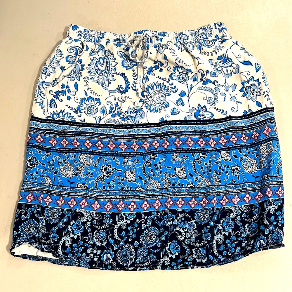 Women’s Multi-Colored Skirt, Size S